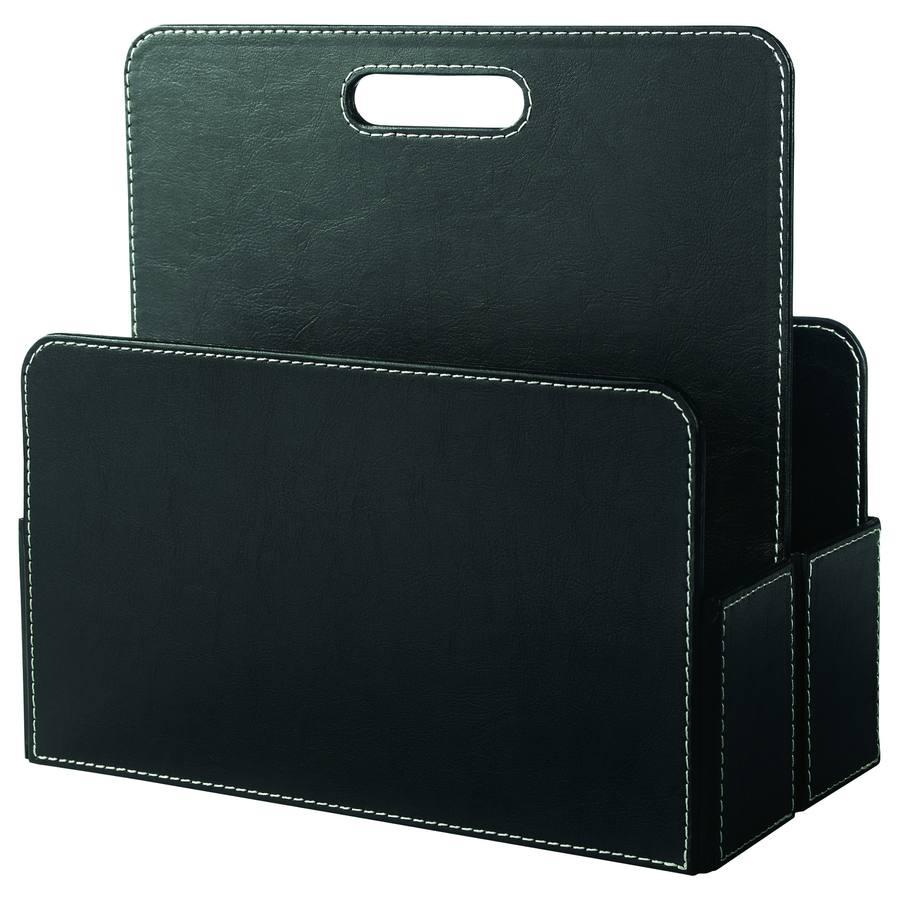 Es el miembro más destacable de la colección de escritorio de Rissla de Ikea. Realizado al 80% en papel reciclado. www.ikea.com.