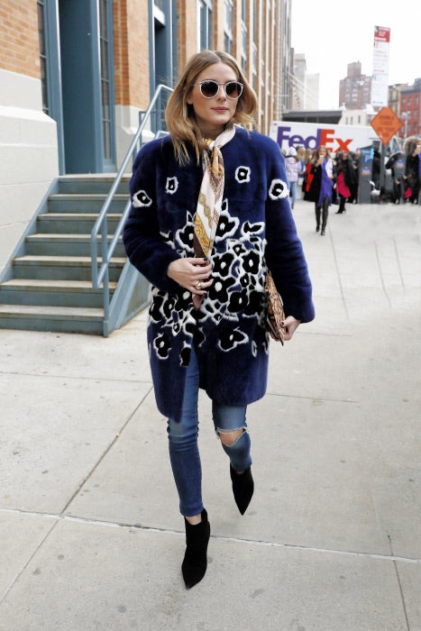 Le gustan las pieles, pero también sabe llevar con mucho estilo los abrigos de peluche