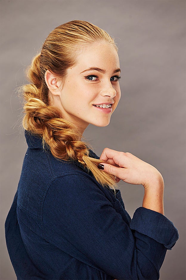 Trenza deshecha de tres cabos.