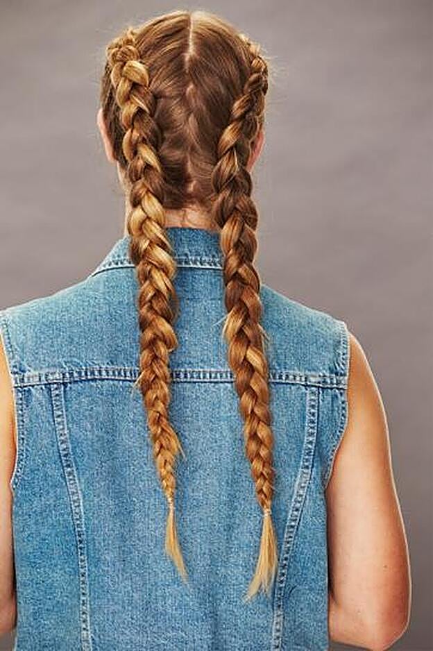 Las trenzas de boxeadora que Kim Kardashian y otras famosas pusieron de moda.