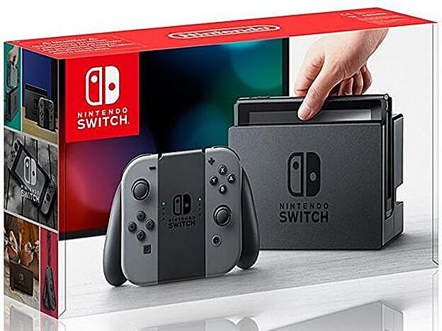 Pack comercial de la Nintendo Switch.