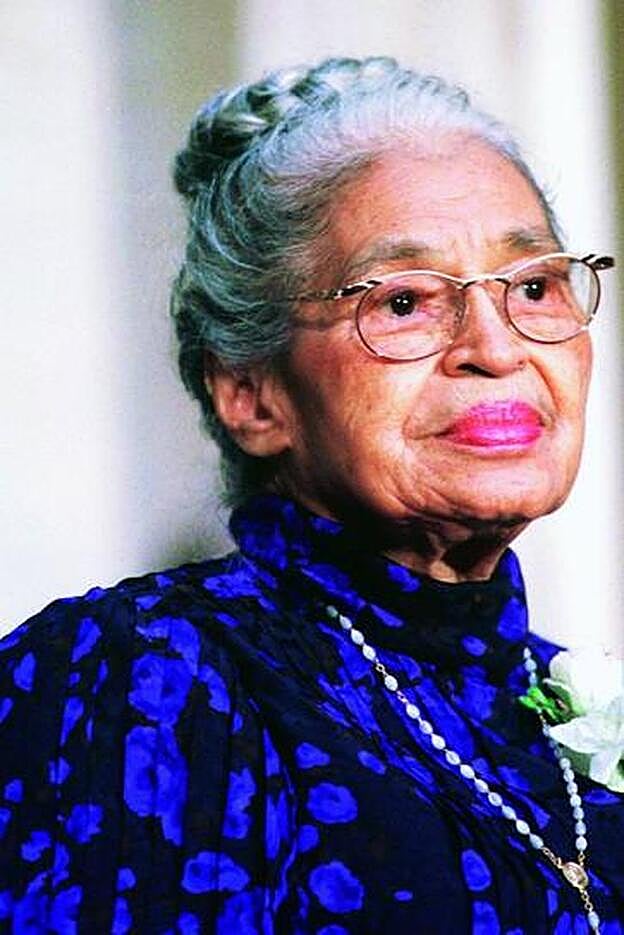 Rosa Parks.