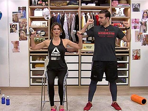 Mar Saura y Juanjo Rodríguez