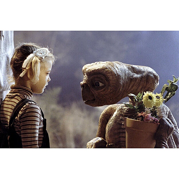 Despidiéndose de E.T.