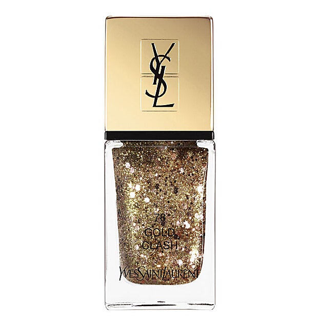 La Laque Couture en tono Gold Clash de Yves Saint Laurent (28 €).