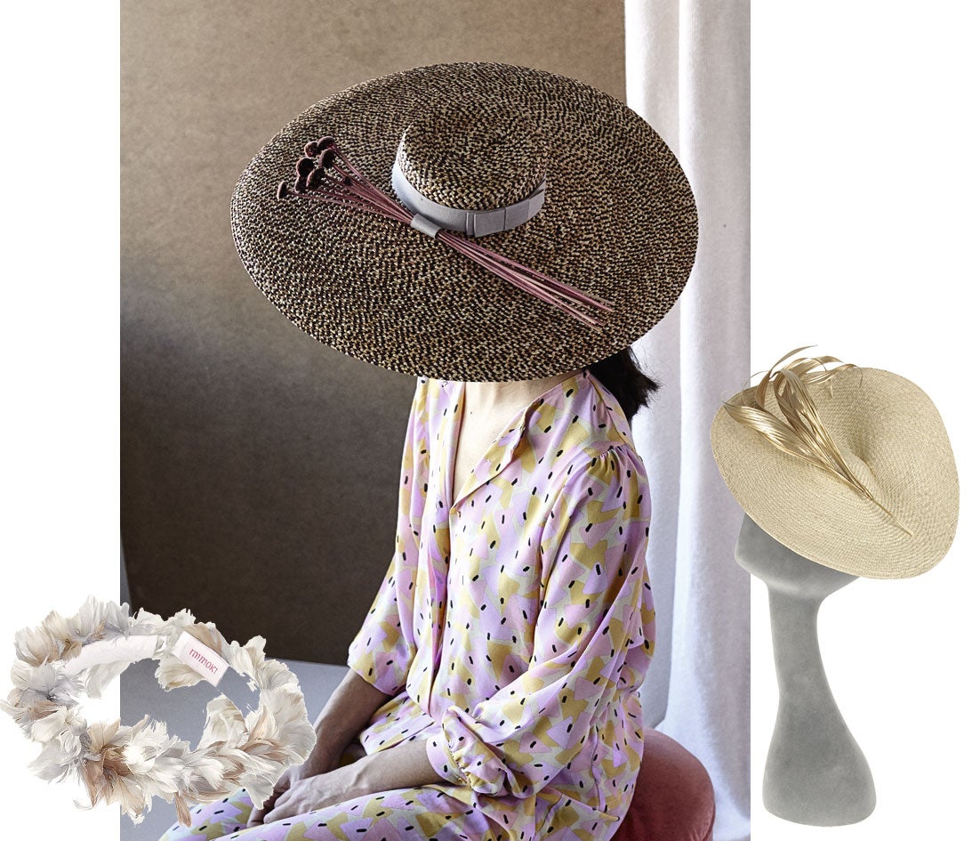 Mimoki ha diseñado en exclusiva una colección cápsula de tocados, diademas y sombreros para la firma Intropia. El accesorio perfecto para completar los románticos looks de fiesta de esta primavera.