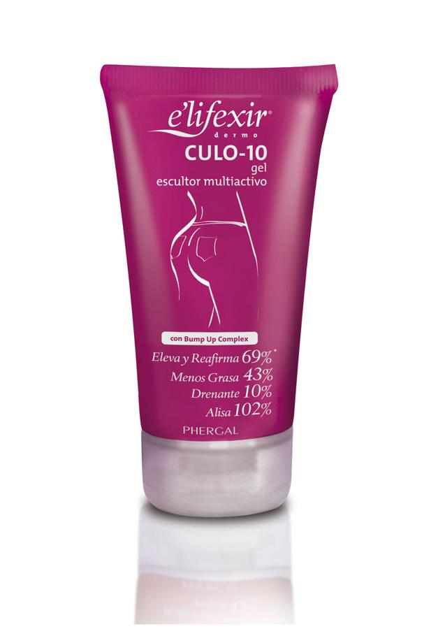 Logra que los glúteos se eleven y redefinan, obteniendo un perfil perfecto. La piel recupera su vitalidad y firmeza. Aplicar mañana y noche con un masaje ascendente para favorecer la elevación de los glúteos. (10,95 €)