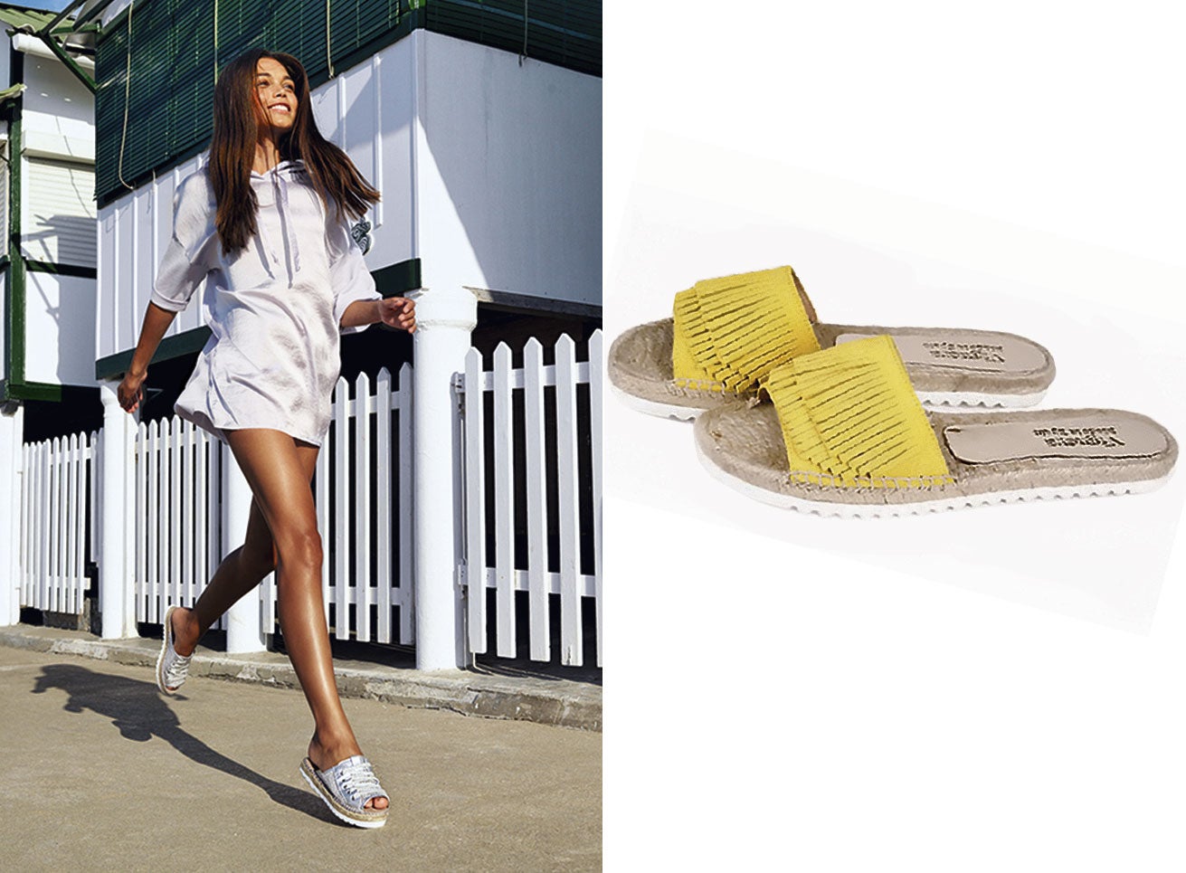 Máxima comodidad. Con esa idea, la firma de alpargatas Viguera, que lleva el nombre de la localidad riojana donde se encuentra, arrancó en 1980. Ese objetivo sigue presente en sus colecciones y la de este año incluye alpargatas de novia.