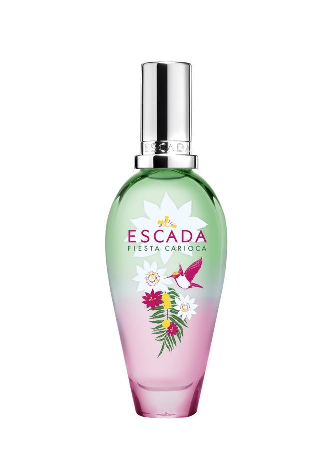 Inspirada en Brasil, su alegría de vivir y sus coloridas celebraciones, alberga notas florales y afrutadas que evocan la amistad y el regocijo de un eterno verano. En sus notas de salida, la fruta de la pasión brasileña, rodeada de notas de suculenta frambuesa roja europea. En su corazón la flor de la pasión combinada junto a la flor de naranjo. En el fondo, el almizcle y la madera de cedro. (57€, 50 ml)