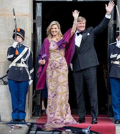 El Rey Guillermo se mostraba así de sonriente el día de su 50 cumpleaños junto a su esposa Máxima