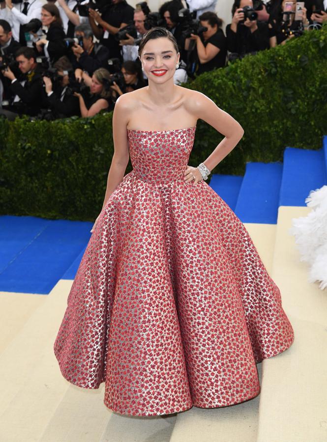 La modelo tampoco faltó a la fiesta