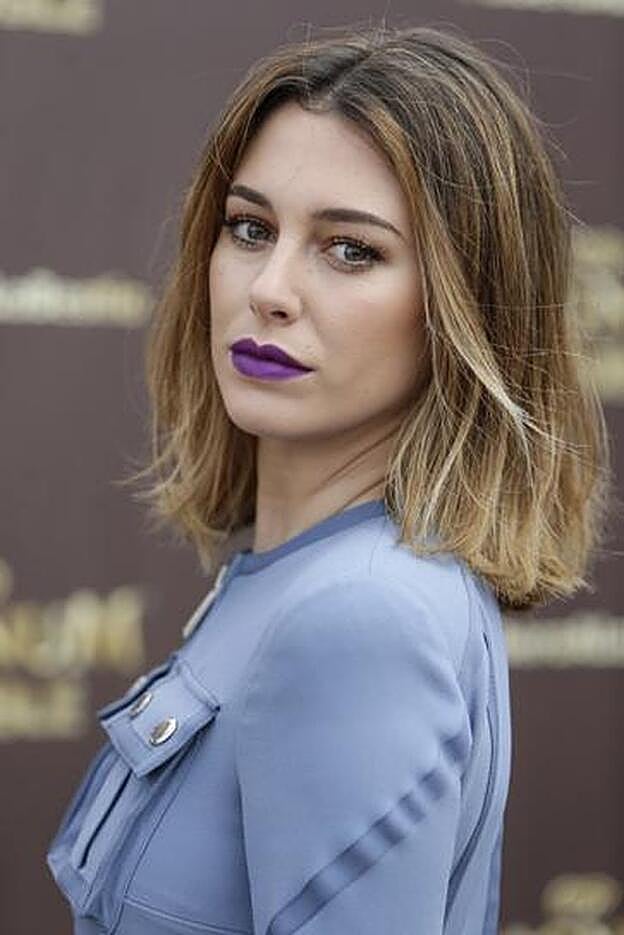 Blacan Suárez con los labios morados.