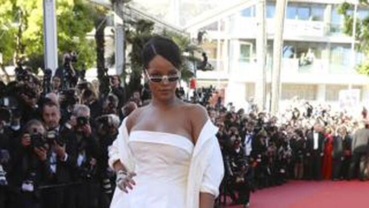 Fotos: Rihanna se estrena en la alfombra roja del Festival de Cannes