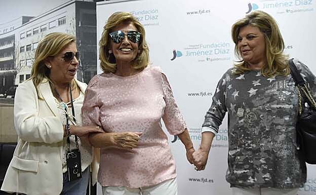 María Teresa ha agradecido el apoyo recibidio durante estos días.