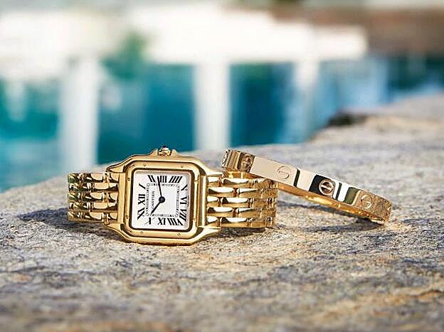 El icónico reloj Panthère de Cartier, protagonista del 'fashion film' de Sofía Coppola.
