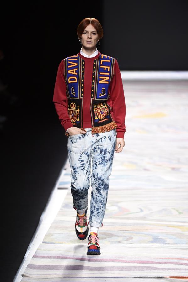 El último desfile de David Delfín fue un homenaje a la moda española