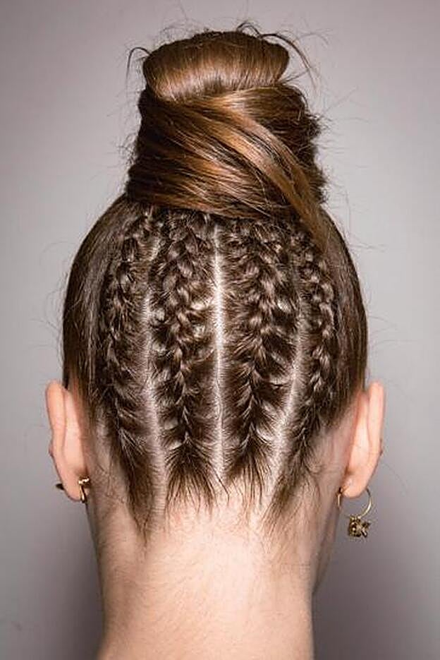 Trenza de raíz.