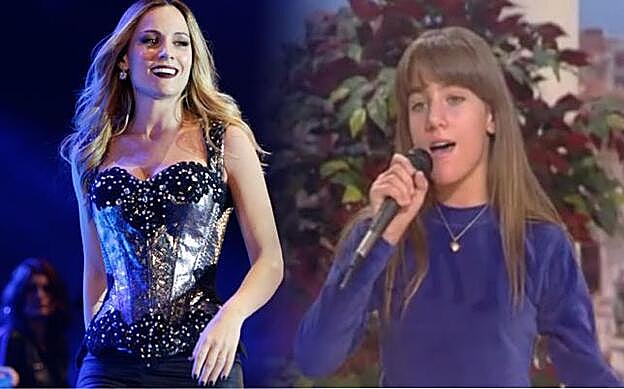 El antes y el después de la cantante.