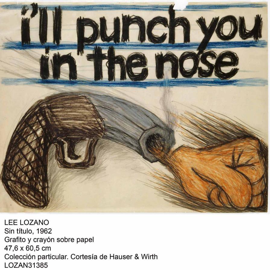 En solo 12 años, de 1960 a 1972, Lee Lozano (Newark, 1930-1999) desarrolló una obra que denunció la deshumanización del sistema industrial y la industria bélica. Lozano abandonó el arte por puro desencanto, pero su obra puede verse este verano en el Museo Reina Sofía de Madrid.