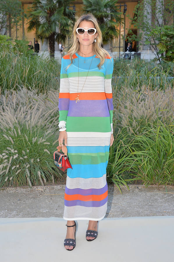 Helena Bordon, en el desfile de Giambattista Valli en la Alta Costura de París.