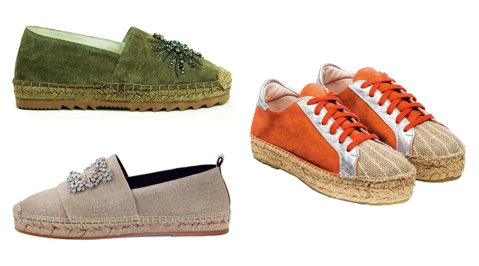 Están imparables: las alpargatas no dejan de evolucionar cada verano (y cada otoño, porque ya no son solo calzado estacional, aunque en el estío llegue el estallido de propuestas). Las grandes firmas apuestan este año por versiones enriquecidas a base de adornos con joyas, materiales nobles (pieles escasas) o ediciones limitadas. Y aparecen nuevas firmas que se hacen hueco en este mercado creciente. Brunello Cucinelli, Roger Vivier y Diplomatic.