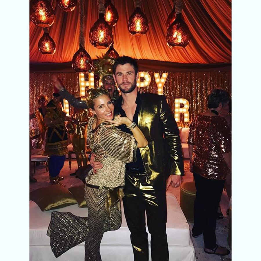 Si hay una pareja divertida en las redes sociales, esos son Elsa Pataky y Chris Hemsworth.