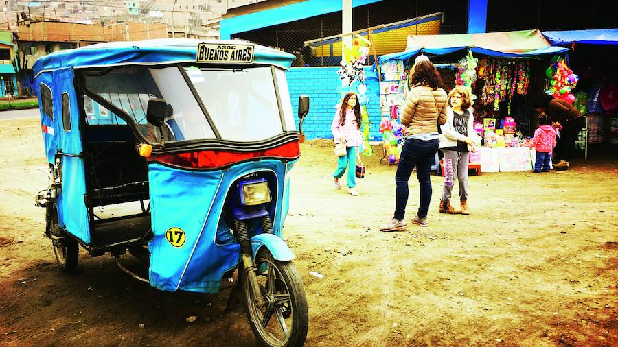 En las calles de Buenos Aires.