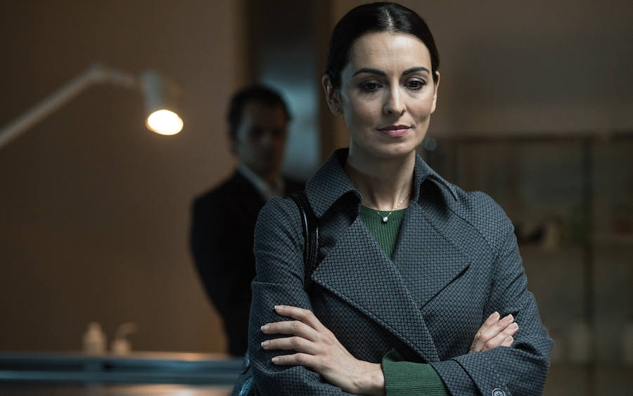 Una de las dramáticas escenas de 'Traición'. la serie de Bambú Producciones.