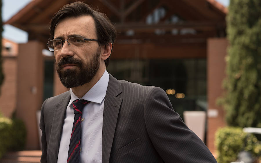 Una de las escenas de la serie 'Traición', de Bambú Producciones.