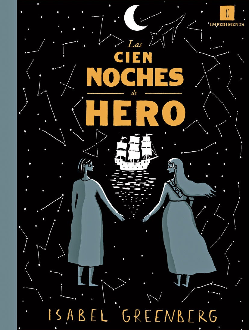 La autora de La enciclopedia de la tierra temprana vuelve con esta nueva novela gráfica, que ha sido definida como "un cuento de hadas feminista" y poblado de mujeres fuertes, bellas, valientes, locas y desesperadas. Bellísima. Título: Las cien noches de Hero. Autor: Isabel Greenberg. Editorial: Impedimenta.