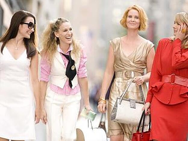 Escenas de 'Sexo en Nueva York'.