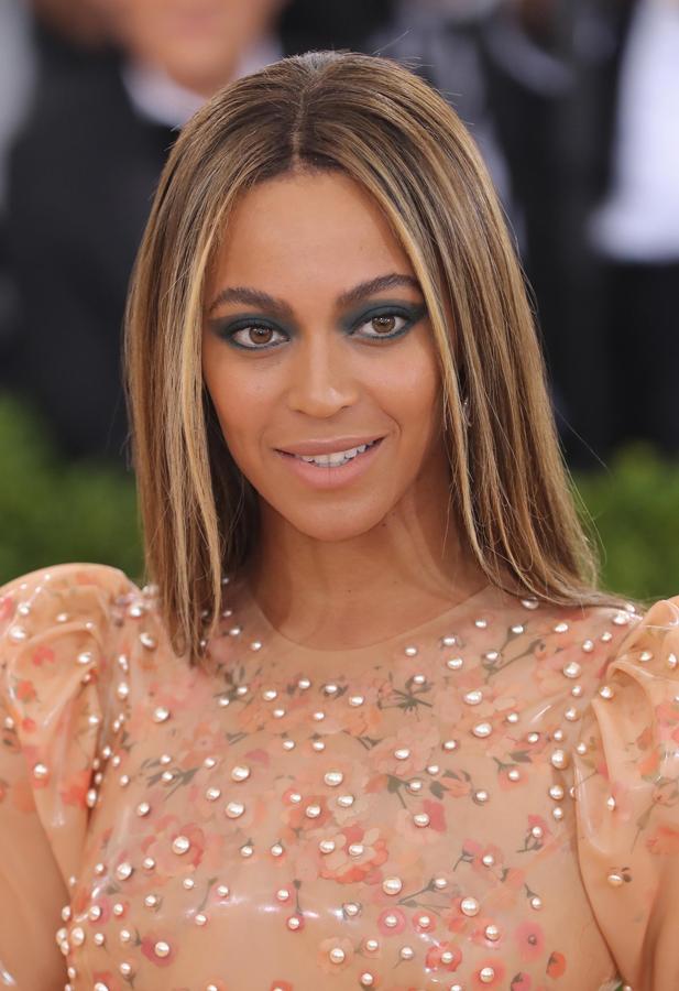La cantante Beyoncé en una gala en el Museo Metropolitano de Nueva York.