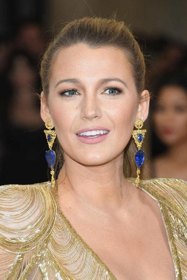 La actriz Blake Lively en una gala en el Museo Metropolitano.