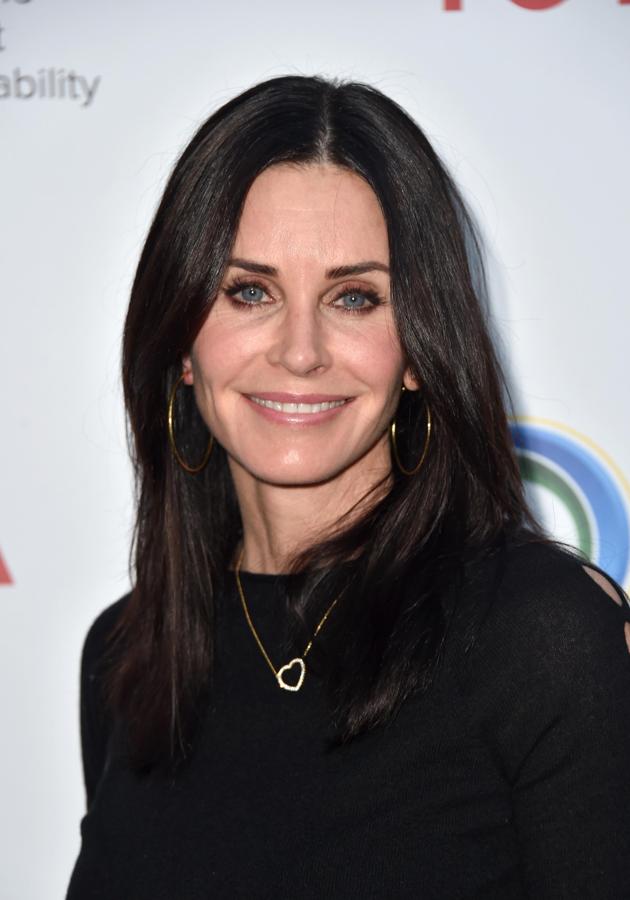 La actriz Courtney Cox en un evento en Beverly Hills.