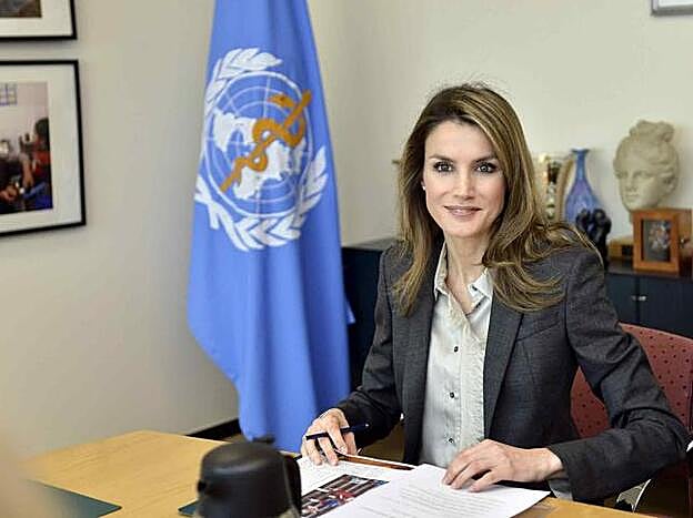 A medida que sus hijas han ido creciendo, Letizia ha aumentado su actividad institucional.