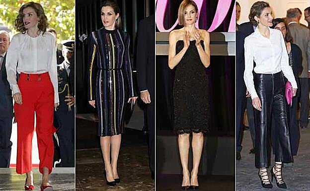 El 'look' de la Reina se analiza al detalle en cada una de sus apariciones.