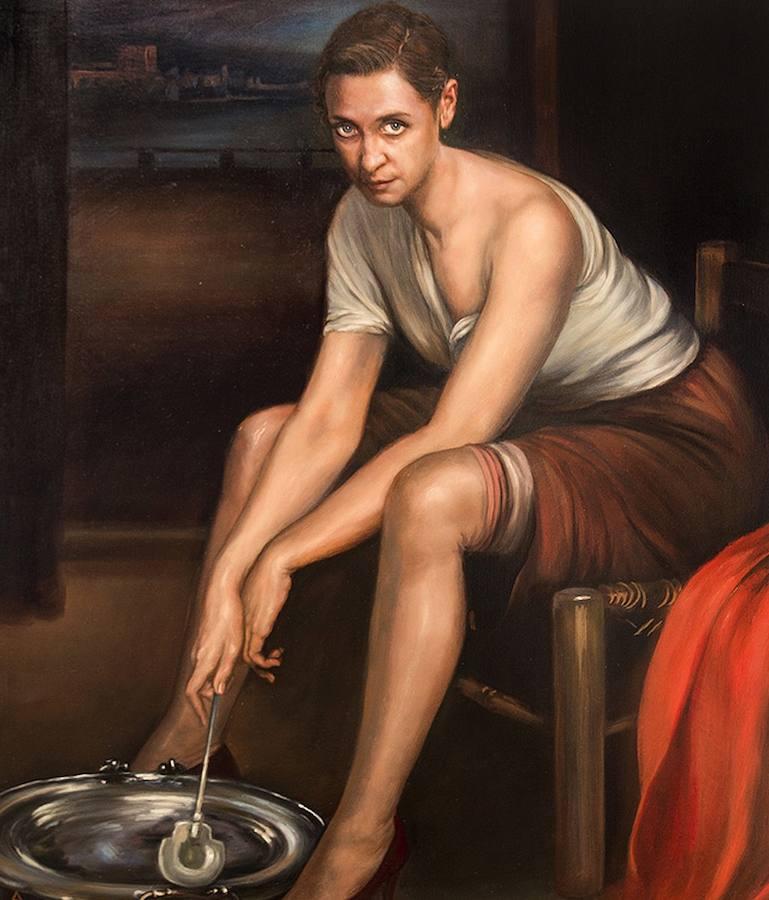 "La chiquita piconera", de Julio Romero de Torres.El dinero recaudado irá destinado a la Fundación NIDO (Niños con parálisis cerebral)