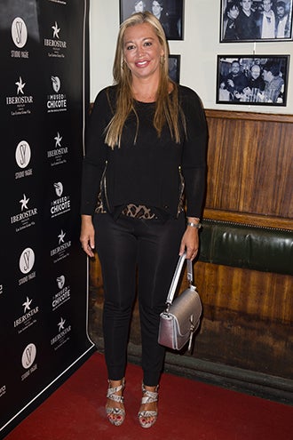 Belén Estevan asistió a la III edición de los Premios Chicote como invitada.