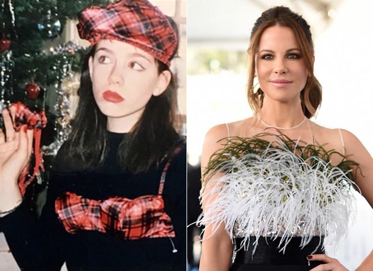 Cuando era adolscente mostraba un 'look' más gótico.