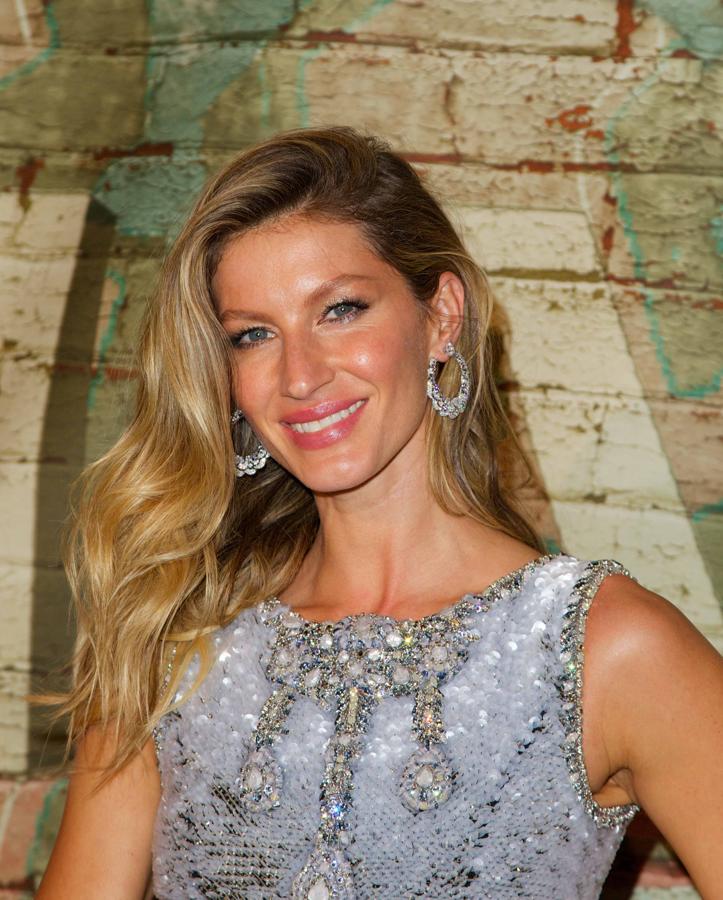 La modelo deslumbra con su sonrisa