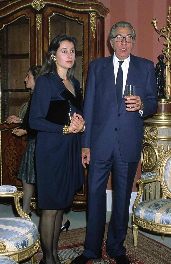Su segundo matrimonio fue con Jean-Marie Rossi, 22 años mayor que ella. COntrajeron matrimonio civil en diciembre de 1984.