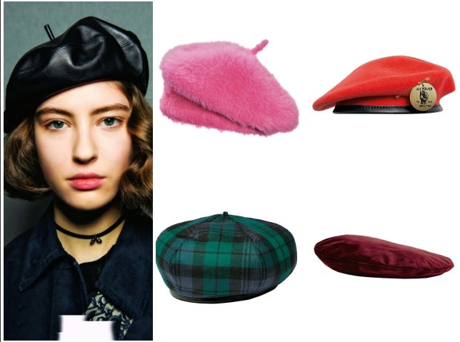 El desfile de Dior lo dejó claro: la boina se reafirma y se confirma. Las modelos la llevaban en cada salida como un ejército (o una guerrilla), en negro, de piel y calada hasta la frente. Como no todas somos modelos de Dior y puede que el resultado no sea tan estupendo, esta temporada encontrarás diferentes tejidos, colores y medidas, para que nadie lleve la cabeza al aire. Cálatela y te sentirás como Faye Dunaway en Bonnie and Clyde (una ladrona de bancos muy sexy).