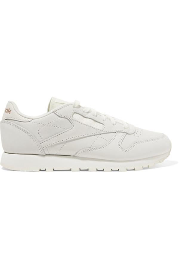 Zapatillas Reebok classic blancas para Net a Porter. Precio: 100 euros