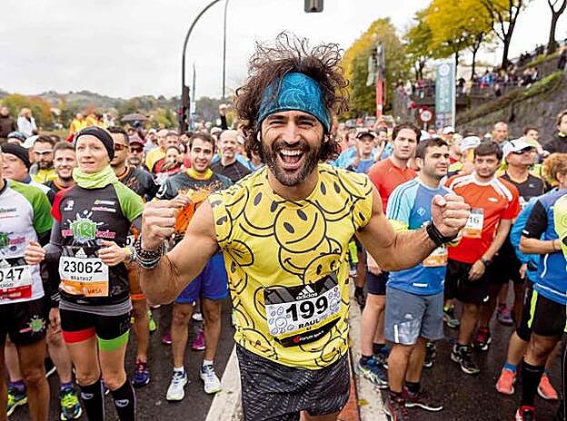 Raúl Gómez se ha convertido en un estandarte del 'running' televisivo.