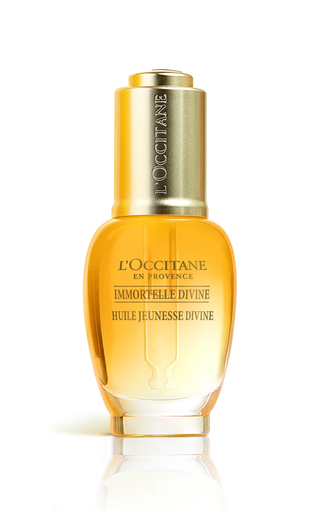 Con una concentración única en aceite esencial de siempreviva, la gama Divina está especialmente indicada para cuidar las pieles maduras. El aceite ayuda a luchar contra los signos visibles de la edad: arrugas, falta de firmeza, luminosidad y uniformidad. Con su aplicación cotidiana, la piel se nutre y se encontrará radiante. (85€)