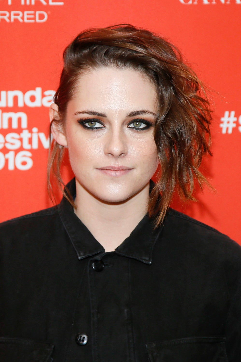 Así estaba de morena Kristen Stewart. ¿Cómo te gusta más? ¿Rubia o morena?