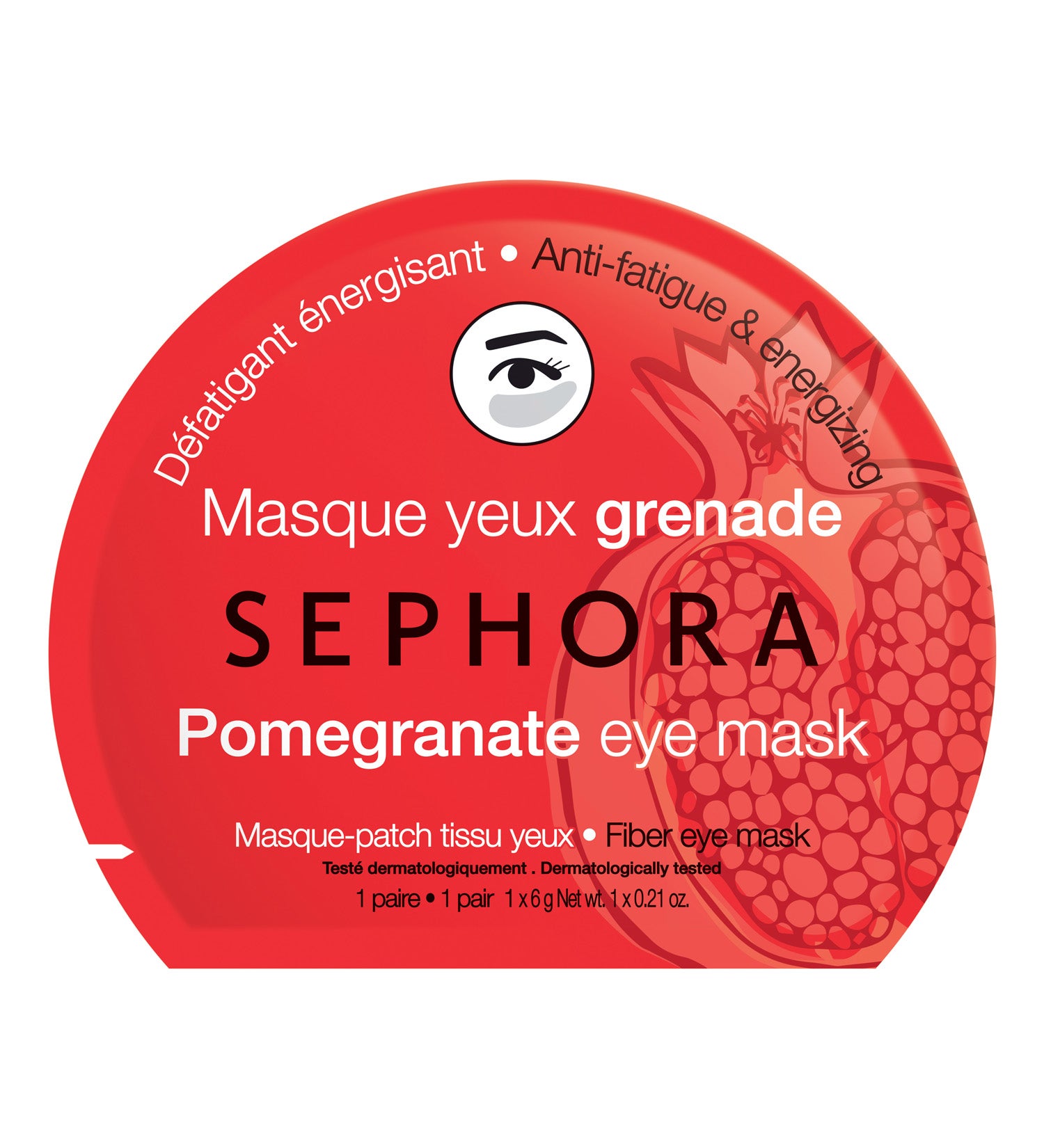 Inspiradas en los rituales de belleza asiáticos, las mascarillas para los ojos Sephora proponen fórmulas enriquecidas integradas en parches de tejido adaptados al contorno de ojos para una eficacia óptima en 15 minutos y una mirada radiante. Disponibles para diferentes problemas como la mascarilla de aguacate, nutritiva y reparadora; la de granada, anti-fatiga y energizante, o la de orquídea, anti-edad y alisadora. (3,95€)