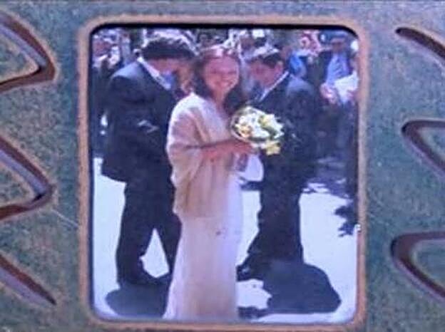 Marcela vestida de novia. / D.R.