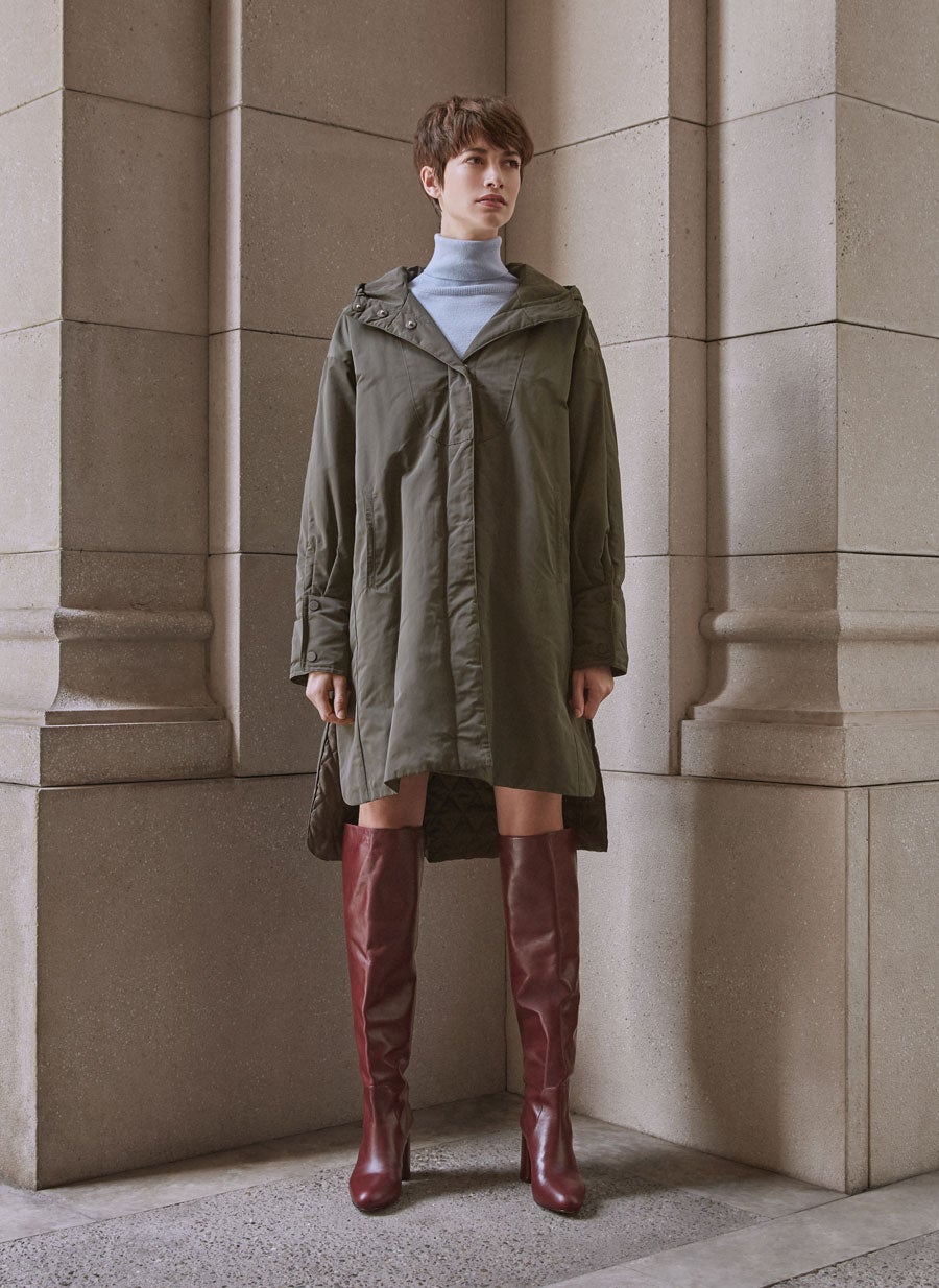 Botas altas de piel de Uterqüe: 179 euros.