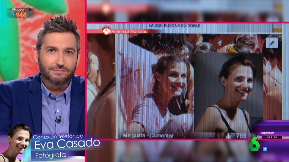 ¿Recordáis a la chica de la Tomatina que creyó que había encontrado a su hermana gemela? Fue un fenómeno viral y en 'Zapeando' tuvieron la suerte de hablar con Eva Casado.
